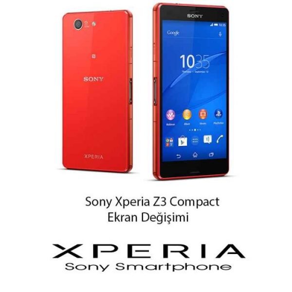 Sony Xperia Z3 Compact Ekran Değişimi