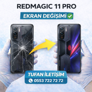 Red Magic 11 Pro Ekran Değişimi